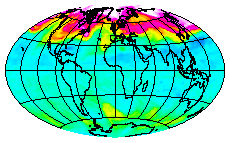 Ozone Field of 09 February 2004
