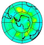Ozone Field of 09 February 2004