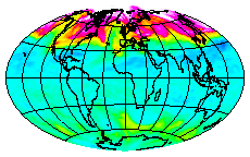 Ozone Field of 10 February 2004