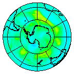 Ozone Field of 10 February 2004