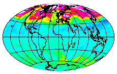 Ozone Field of 11 February 2004