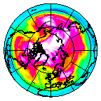 Ozone Field of 11 February 2004