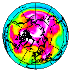 Ozone Field of 12 February 2004