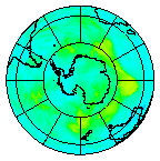 Ozone Field of 12 February 2004