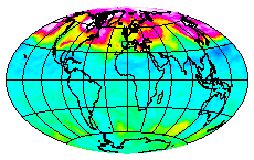 Ozone Field of 13 February 2004