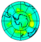 Ozone Field of 13 February 2004