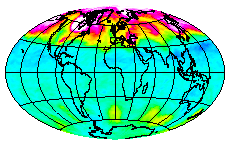 Ozone Field of 14 February 2004