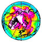 Ozone Field of 16 February 2004