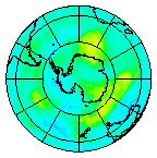 Ozone Field of 17 February 2004