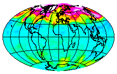 Ozone Field of 18 February 2004