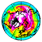 Ozone Field of 18 February 2004