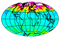 Ozone Field of 20 February 2004