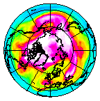 Ozone Field of 20 February 2004