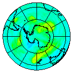 Ozone Field of 20 February 2004