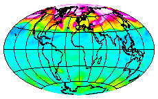 Ozone Field of 21 February 2004