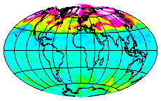 Ozone Field of 23 February 2004