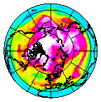 Ozone Field of 23 February 2004