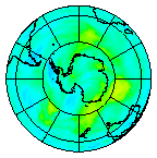 Ozone Field of 24 February 2004