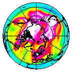 Ozone Field of 26 February 2004