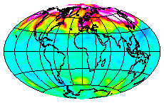 Ozone Field of 27 February 2004