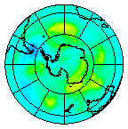 Ozone Field of 27 February 2004