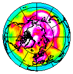 Ozone Field of 28 February 2004