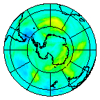 Ozone Field of 28 February 2004