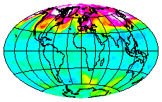 Ozone Field of 01 March 2004
