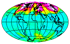 Ozone Field of 03 March 2004