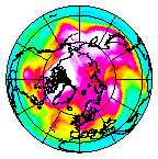 Ozone Field of 07 March 2004