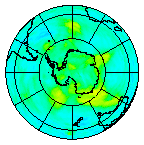 Ozone Field of 07 March 2004