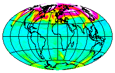 Ozone Field of 08 March 2004