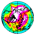 Ozone Field of 08 March 2004