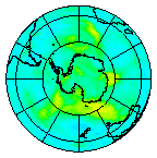 Ozone Field of 08 March 2004