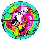 Ozone Field of 09 March 2004