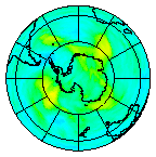 Ozone Field of 11 March 2004