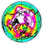 Ozone Field of 12 March 2004