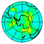 Ozone Field of 12 March 2004