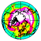 Ozone Field of 14 March 2004