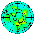 Ozone Field of 14 March 2004