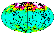 Ozone Field of 15 March 2004