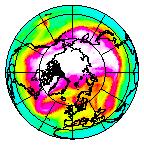 Ozone Field of 15 March 2004
