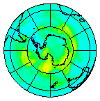 Ozone Field of 17 March 2004