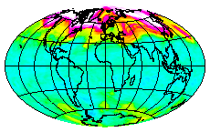 Ozone Field of 18 March 2004