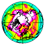 Ozone Field of 18 March 2004