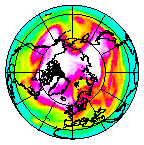 Ozone Field of 19 March 2004