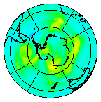 Ozone Field of 19 March 2004