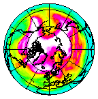 Ozone Field of 20 March 2004