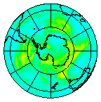 Ozone Field of 20 March 2004