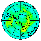 Ozone Field of 21 March 2004